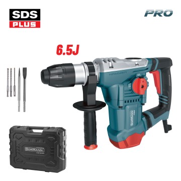 BORMANN Pro - BPH4510 Σκαπτικό Περιστροφικό Πιστολέτο 1800W,SDS-PLUS,6.5J,5.6kg Βαλίτσα με Εξαρτήματα (086352)