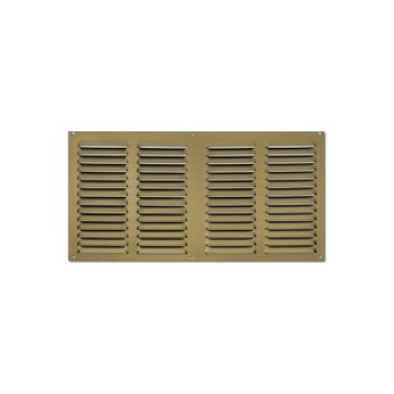 Inofix - Περσίδα Εξαερισμού 20x40cm αλουμινίου bronze (1256-4G)