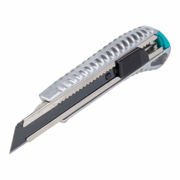 WOLFCRAFT - Μεταλλικό κοπίδι με σπαστή λεπίδα 18mm και μαύρη λεπίδα Profi-Sharp (4306000)