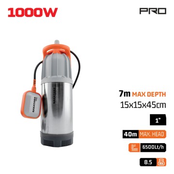NAKAYAMA - NP1120 Αντλία Πηγαδιών Ιnox 1000W (019978)