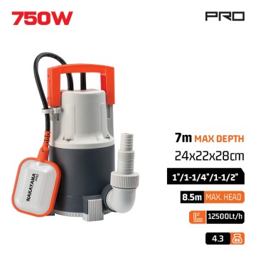 NAKAYAMA - NP1020 Αντλία Όμβριων 750W (019879)