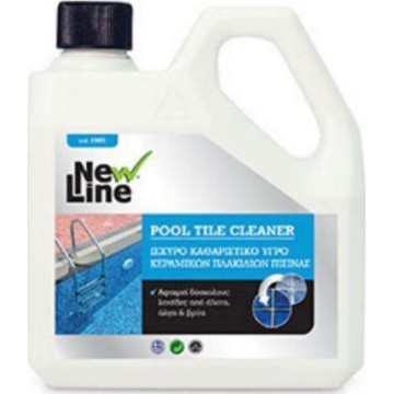 NEW LINE - 1Lt Pool cleaner καθαριστικό υγρό κεραμικών πλακιδίων,αρμών και εποξειδικών δαπέδων (90660)