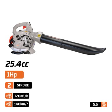 NAKAYAMA - BL2510 Φυσητήρας Χειρός Βενζίνης 25.4cc 1Hp (053378)