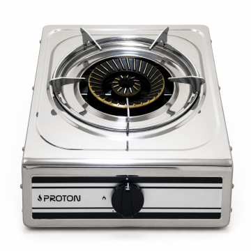 PROTON - Εστία Inox Με Αυτόματη Ανάφλεξη (SS01)