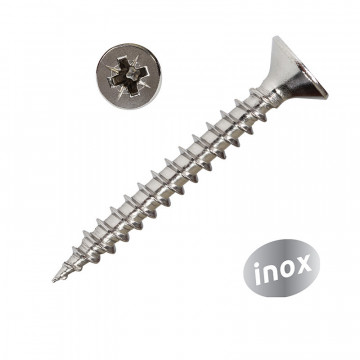 FISCO - 5.0X60 ΝΟΒΟΠΑΝΟΒΙΔΑ INOX 500ΤΕΜ (28635)
