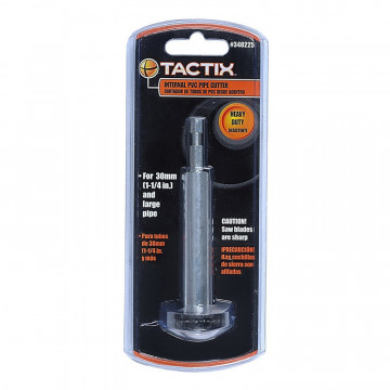 TACTIX - Δίσκος Εσωτερικής Κοπής Πλαστικών Σωλήνων PVC, Με Αξονάκι 1/4" (340225)