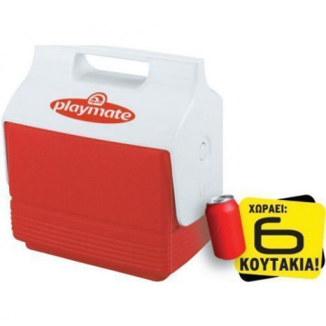 IGLOO - 3lt Playmate mini φορητό ψυγείο κόκκινο (41201)
