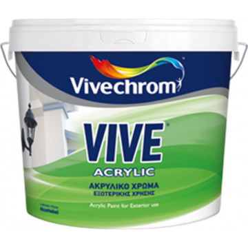 VIVECHROM - 9l acrylic γκρί ακρυλικό εξωτερικής χρήσης (5247148)