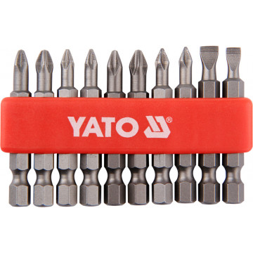 YATO - 50mm ΜΥΤΕΣ 1/4" ΓΙΑ ΚΑΤΣΑΒΙΔΙ ΣΕΤ 10ΤΕΜ (YT-0483)